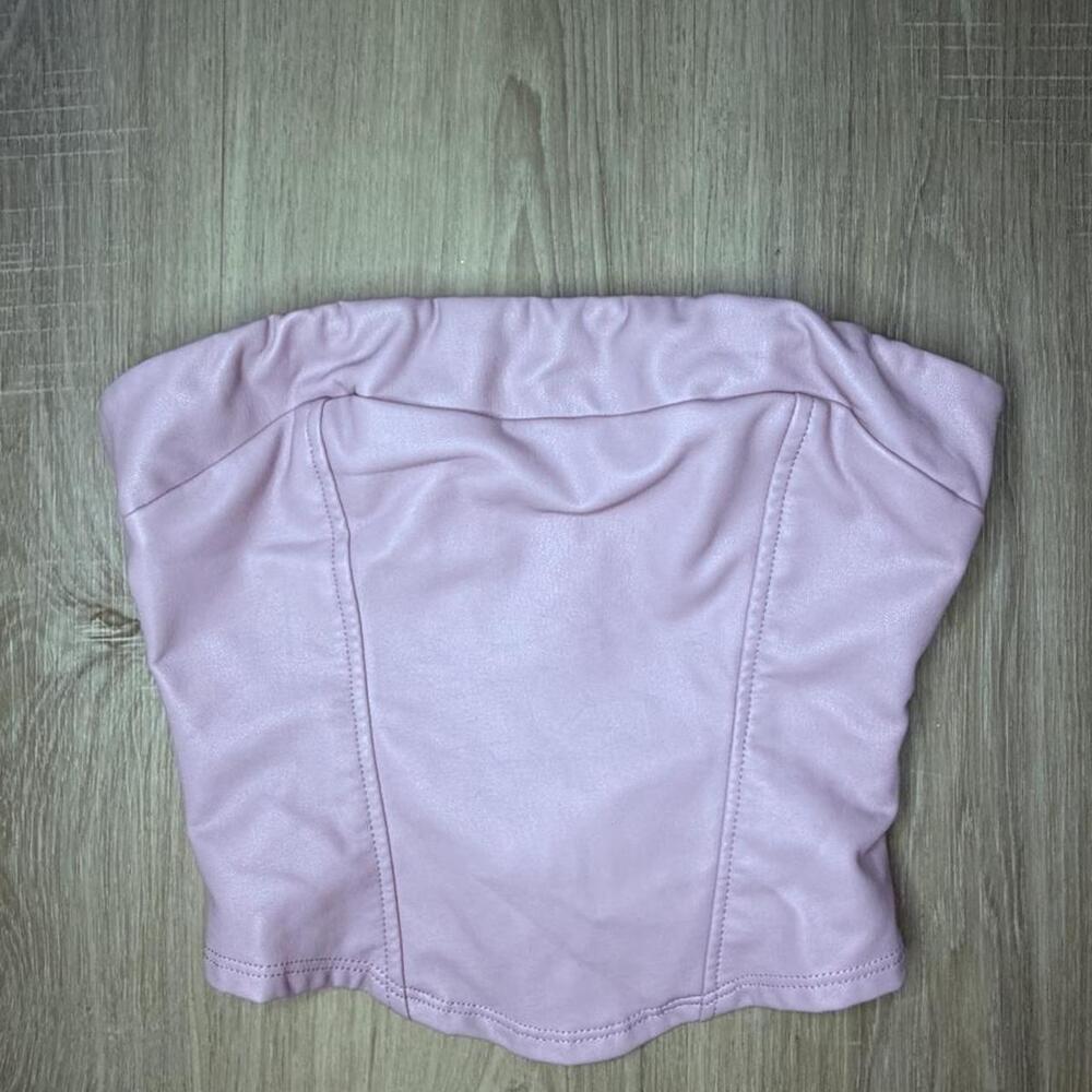 Altar'd State light purple tube crop top